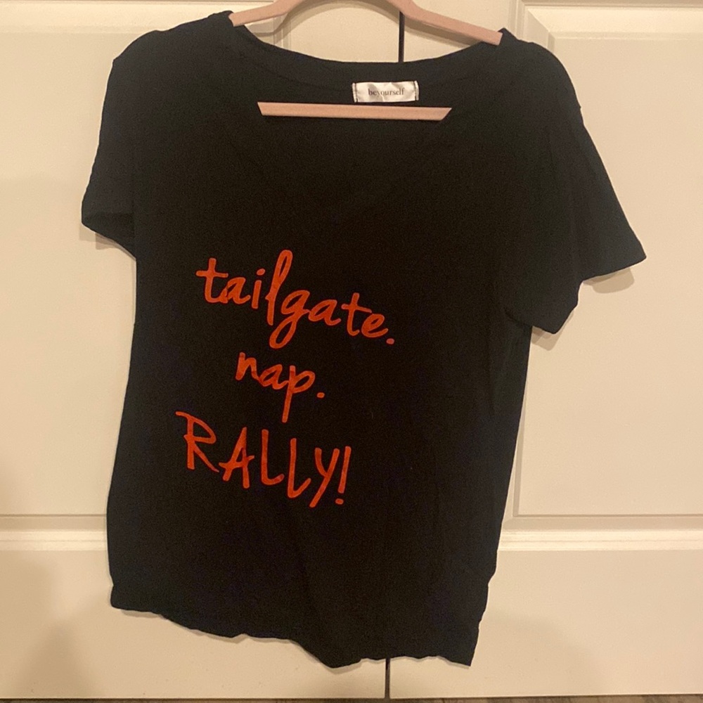 Tailgate, nap, rally t shirt